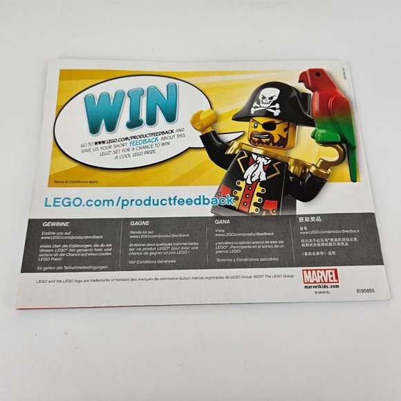 Lego Guardians of the Galaxy 2 76079 Manual Instruction Book ONLY No Bricks Figs - Picture 3 of 5